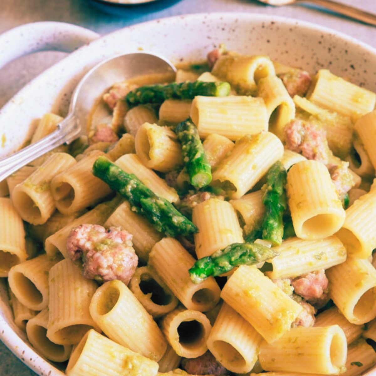You are currently viewing Tubetti with Lemon and Asparagus Pasta Recipe No Cream