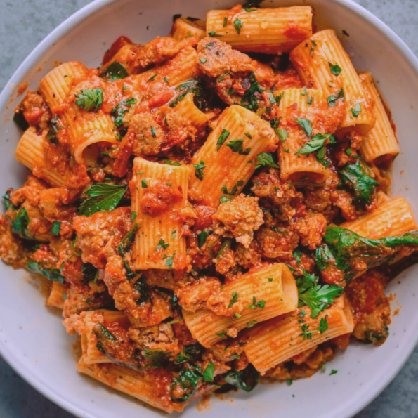 veggie loaded tubetti pasta recipe